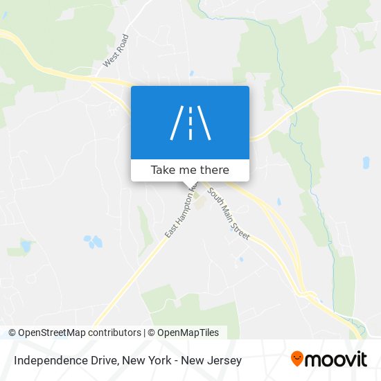 Independence Drive map