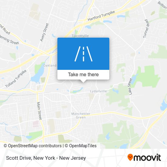 Mapa de Scott Drive