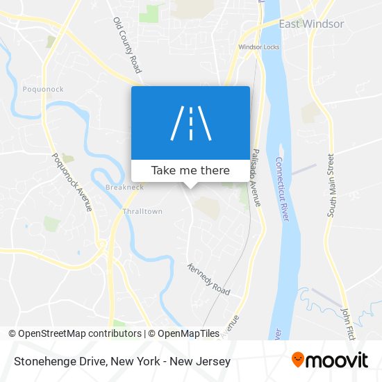 Stonehenge Drive map