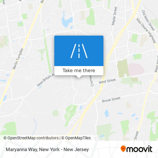 Maryanna Way map