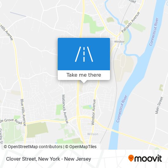 Mapa de Clover Street