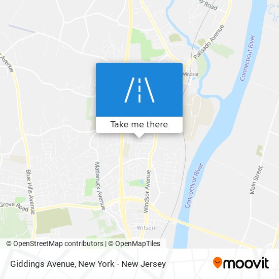 Mapa de Giddings Avenue