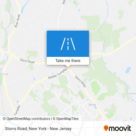 Mapa de Storrs Road