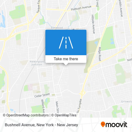 Bushnell Avenue map