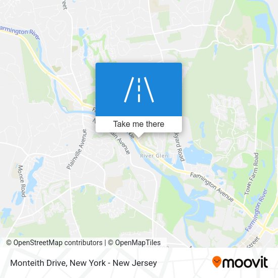 Mapa de Monteith Drive