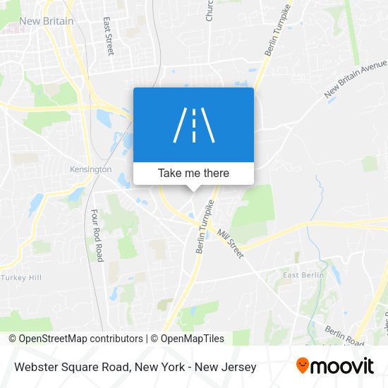 Mapa de Webster Square Road