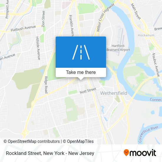 Rockland Street map