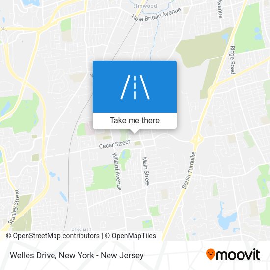 Mapa de Welles Drive