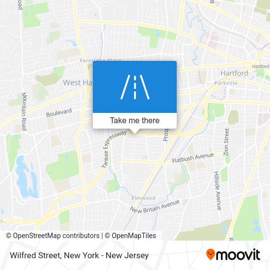 Mapa de Wilfred Street