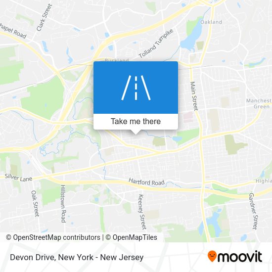 Devon Drive map