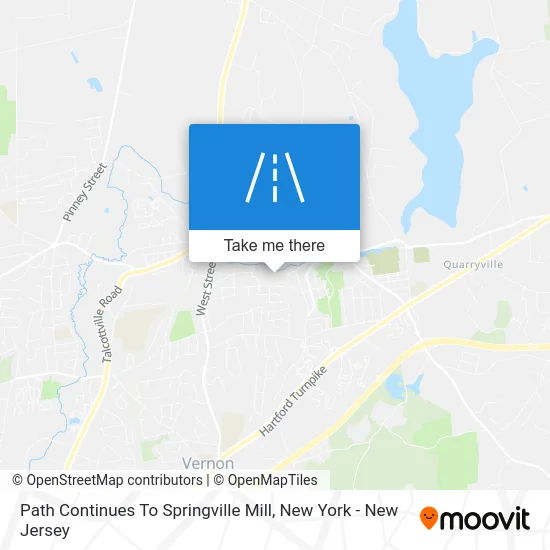 Path Continues To Springville Mill map