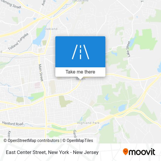 Mapa de East Center Street