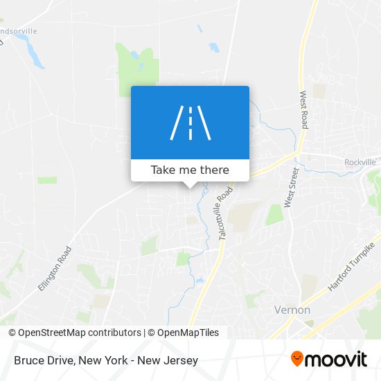 Bruce Drive map