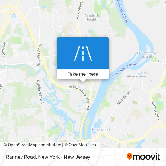 Ranney Road map