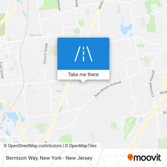 Mapa de Berntson Way