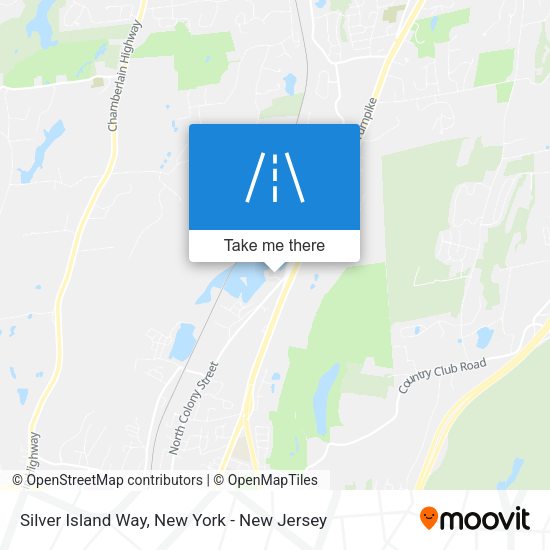 Mapa de Silver Island Way