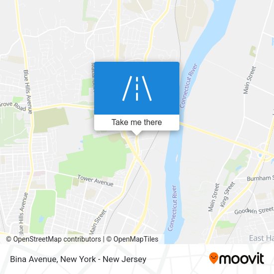 Mapa de Bina Avenue