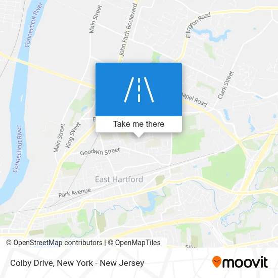 Colby Drive map
