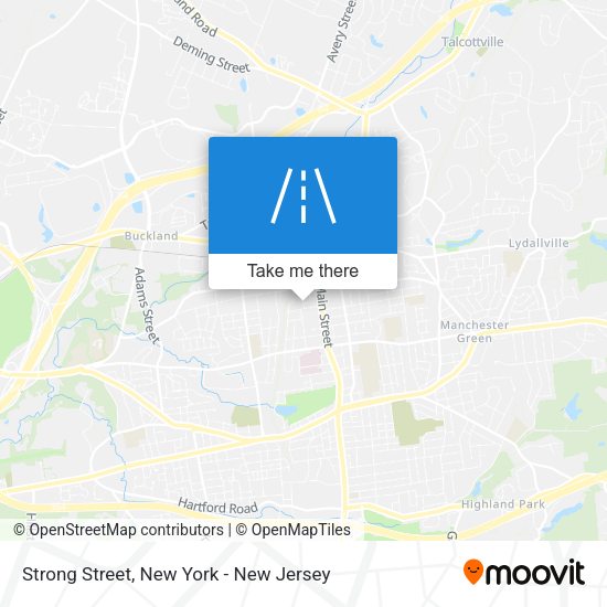 Mapa de Strong Street