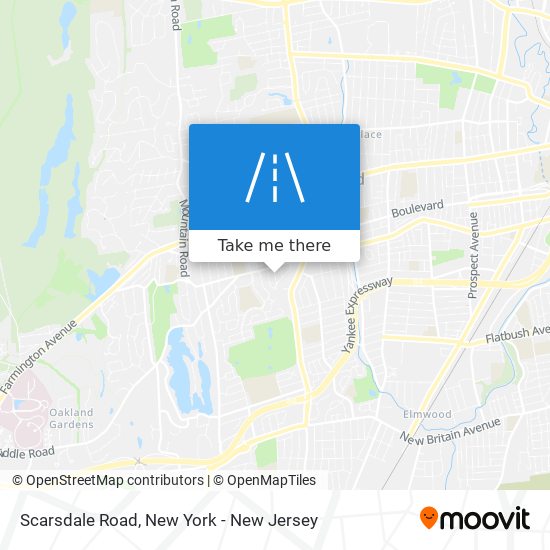 Mapa de Scarsdale Road