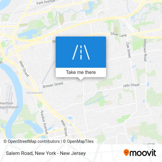 Salem Road map