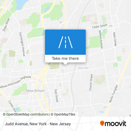 Judd Avenue map