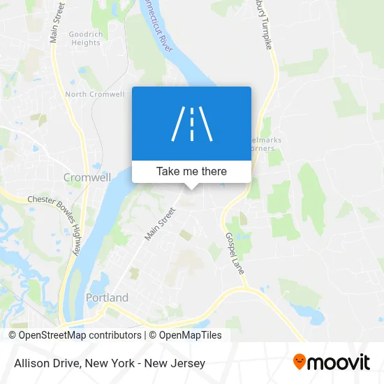 Allison Drive map