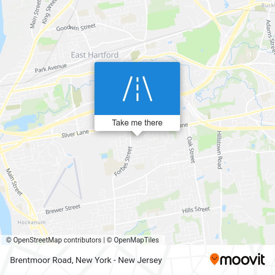 Brentmoor Road map