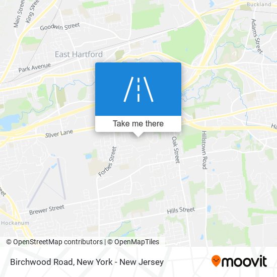 Birchwood Road map