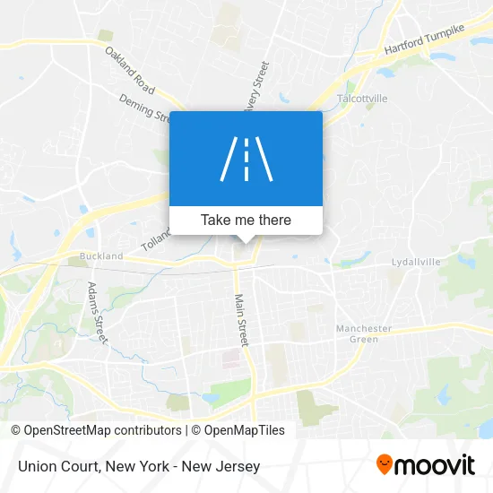 Union Court map