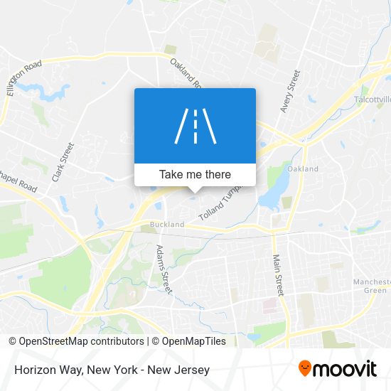 Mapa de Horizon Way