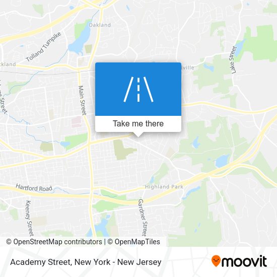 Academy Street map