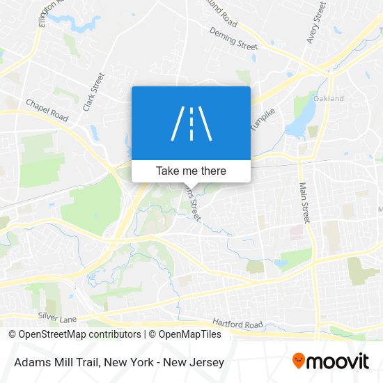 Mapa de Adams Mill Trail