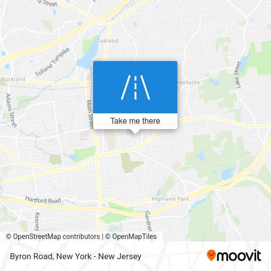 Byron Road map