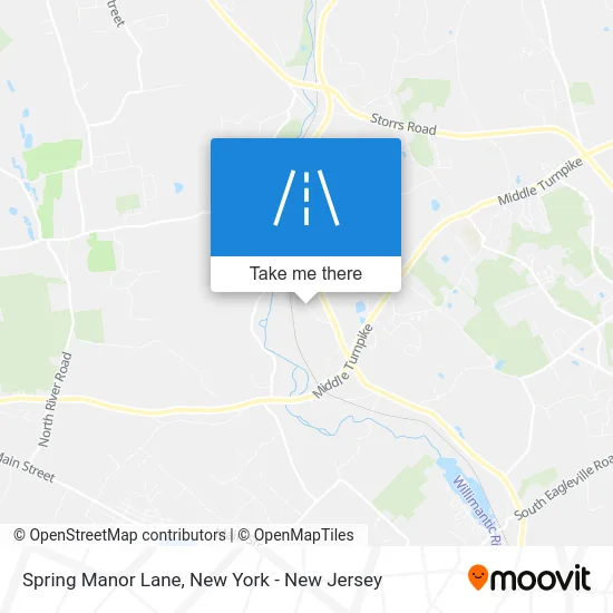 Spring Manor Lane map