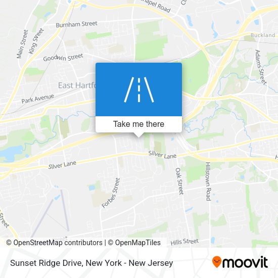 Mapa de Sunset Ridge Drive