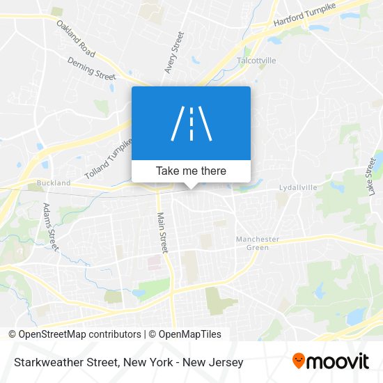 Mapa de Starkweather Street