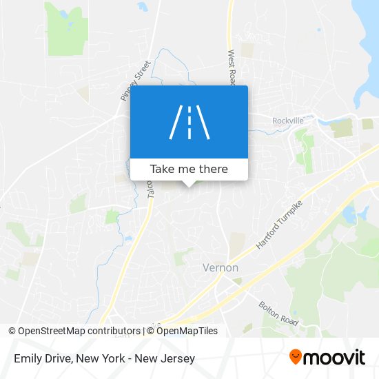 Emily Drive map