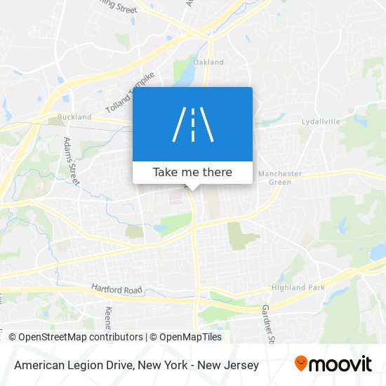 Mapa de American Legion Drive