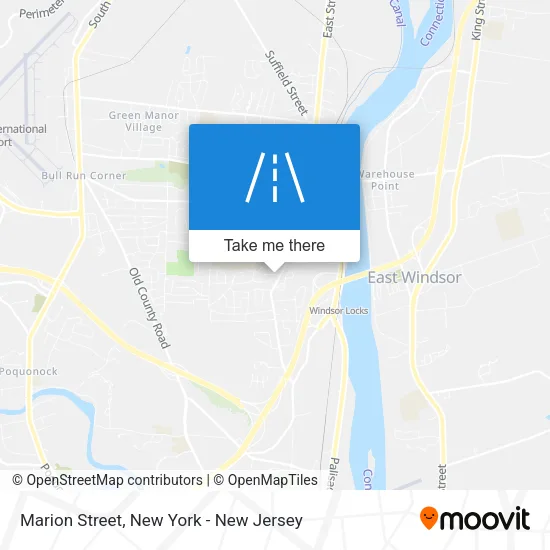 Mapa de Marion Street