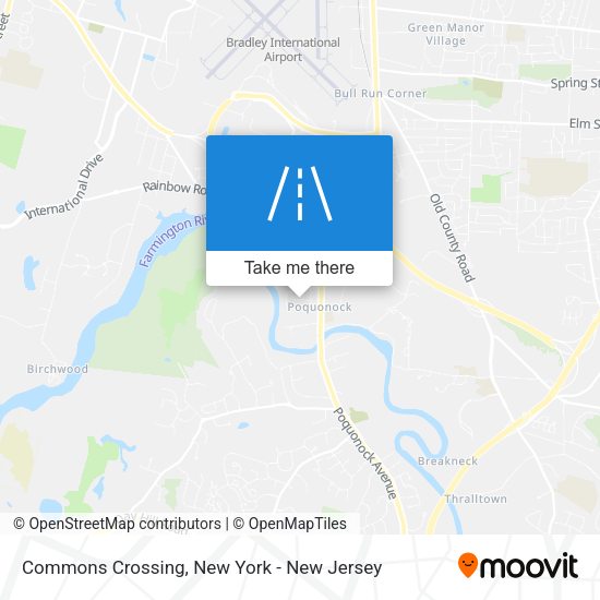 Mapa de Commons Crossing