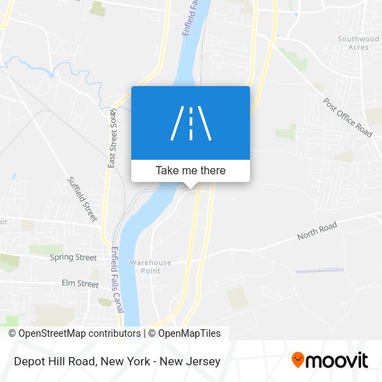 Mapa de Depot Hill Road