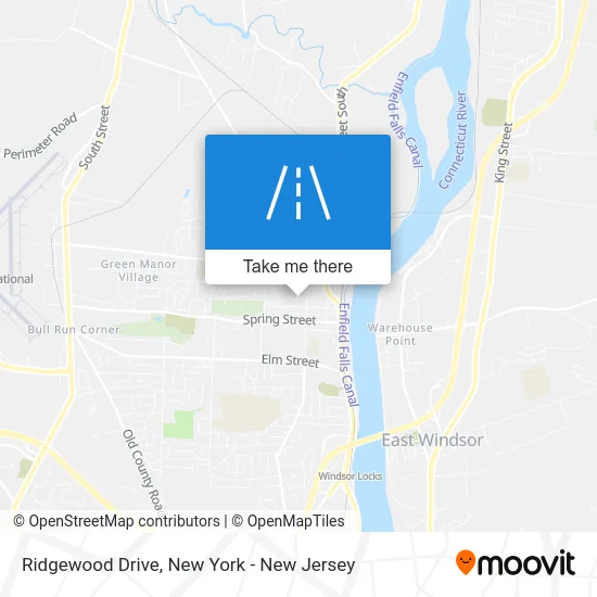 Ridgewood Drive map