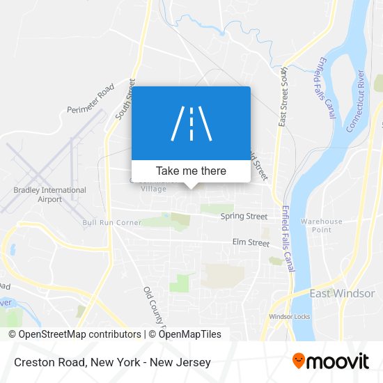 Mapa de Creston Road