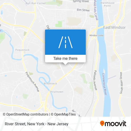 Mapa de River Street