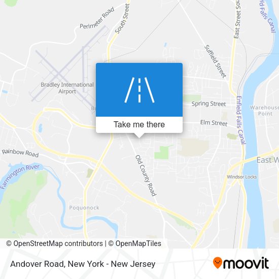 Mapa de Andover Road