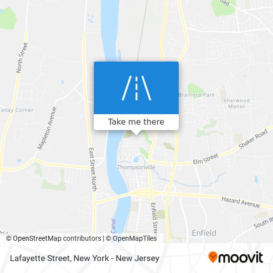 Lafayette Street map