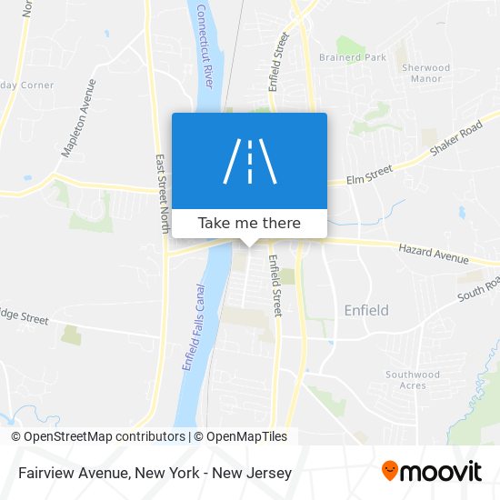 Mapa de Fairview Avenue