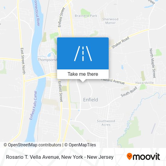 Mapa de Rosario T. Vella Avenue