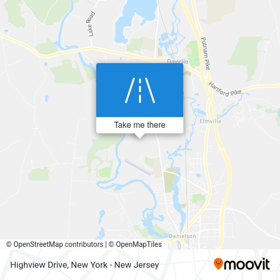 Highview Drive map